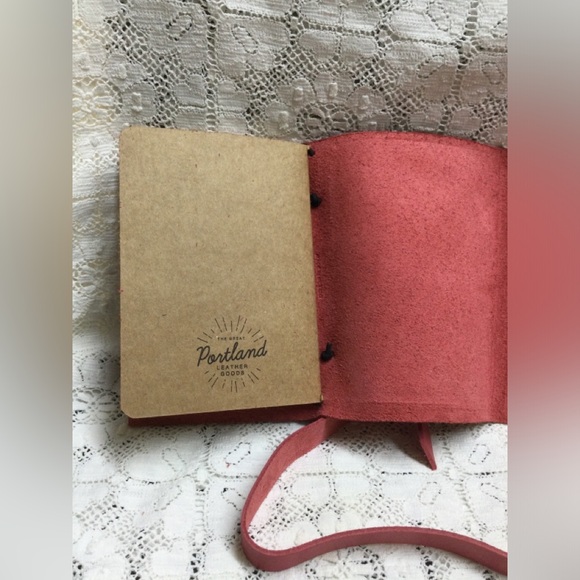 NWOT Small Portland Leather Wrap Journal. - Picture 2 of 6